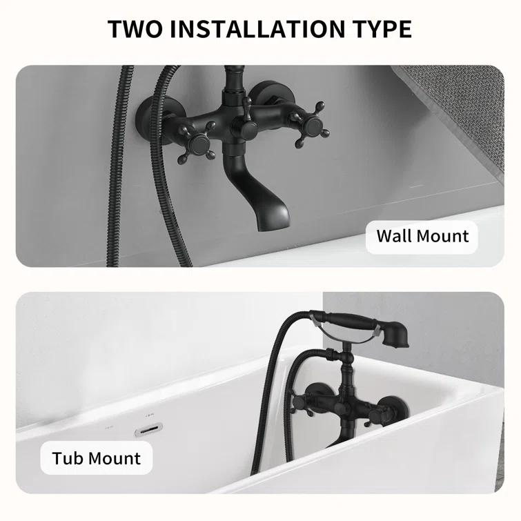 Wall Mounted Tub Spout