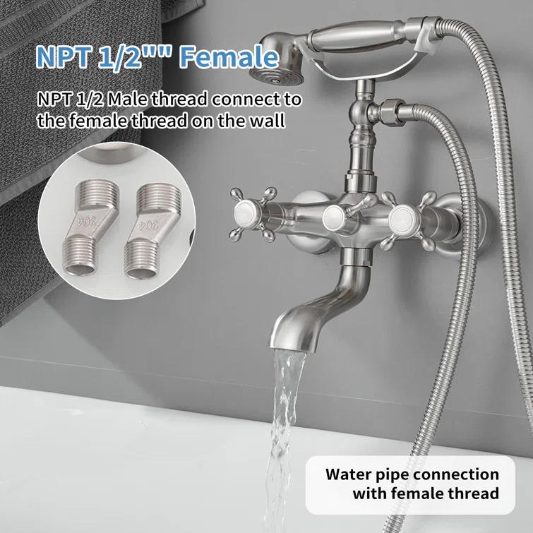 Wall Mounted Tub Spout
