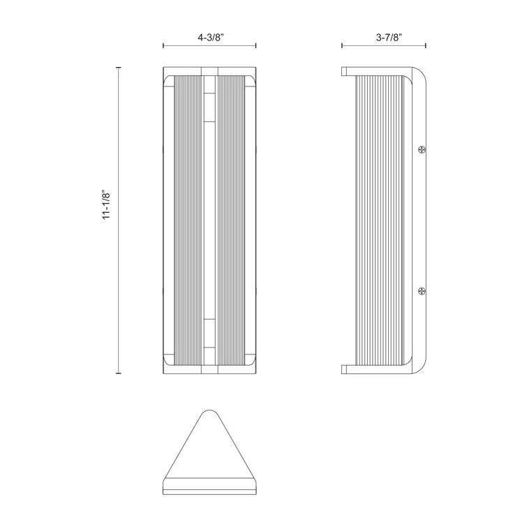 Alora Lighting Sabre Dimmable LED Bath Bar