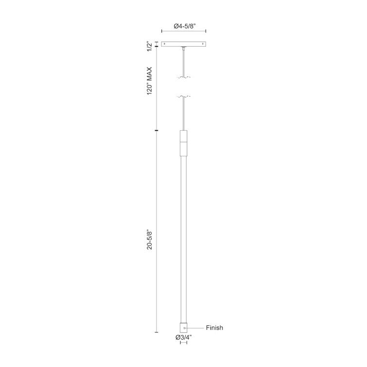 Motif 1 - Light LED Single Pendant