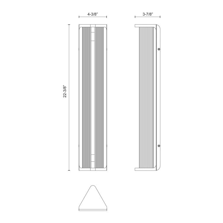 Alora Lighting Sabre Dimmable LED Bath Bar