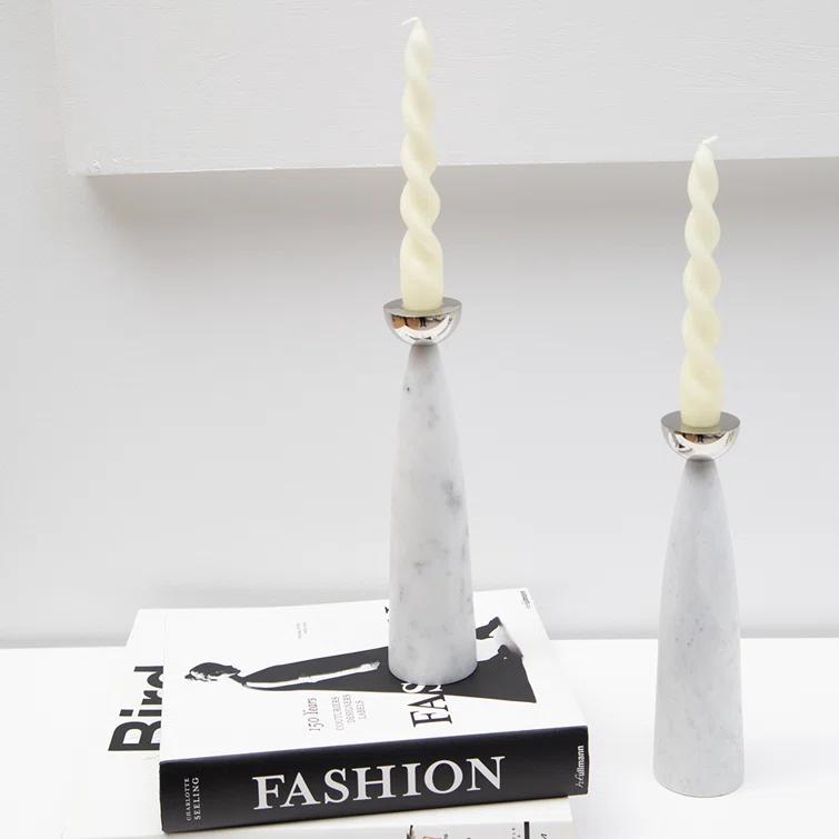 ANNA New York Anna New York 9.75'' H Tabletop Candlestick (Set of 2)