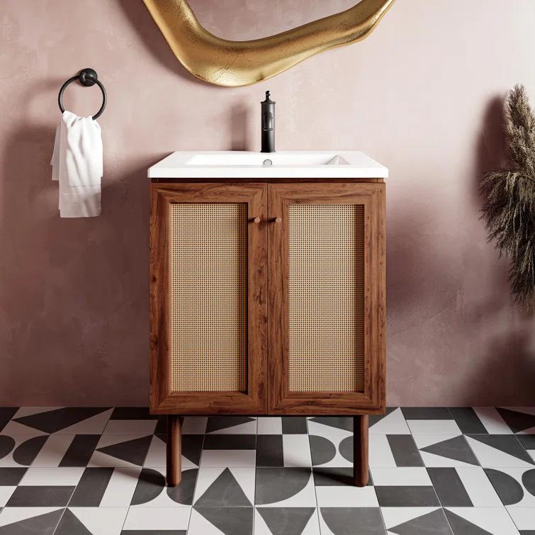 Classe 24" Freestanding Bathroom Vanity with Sink Top