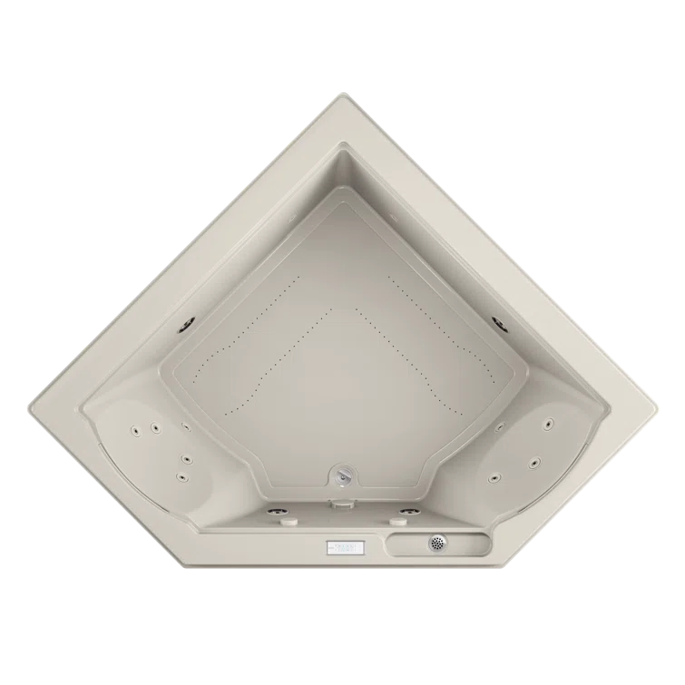 Fuzion® 65.75" x 65.75" Corner Combination Bathtub