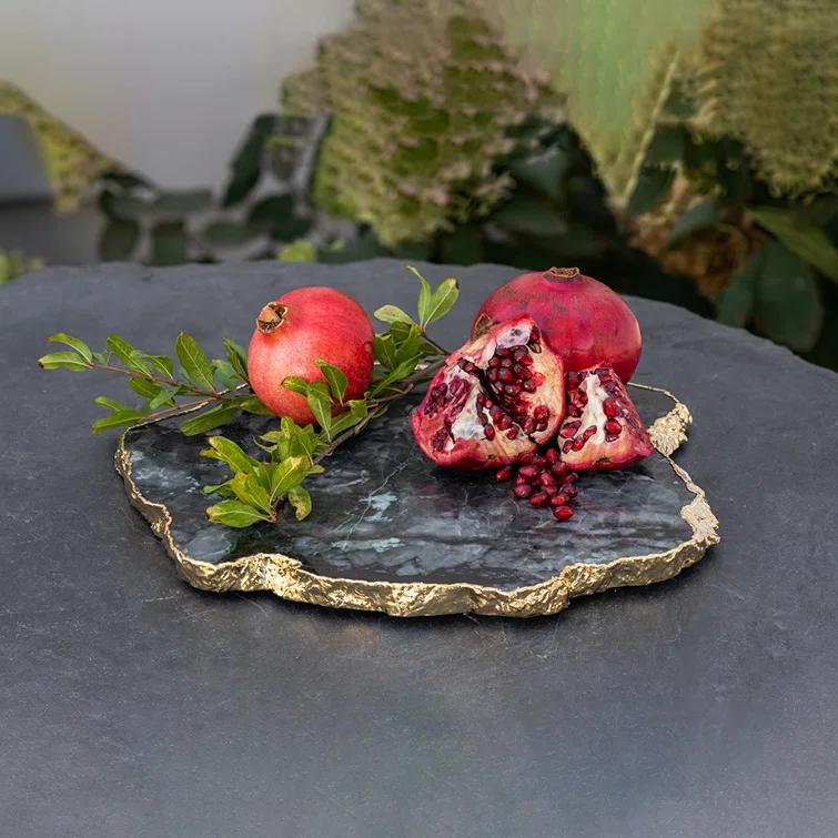 ANNA New York Decor Crystal Decorative Plate 1