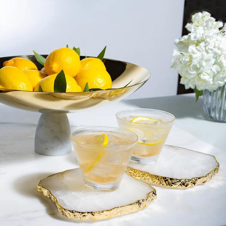 ANNA New York Anna New York 2 Piece Coaster Set