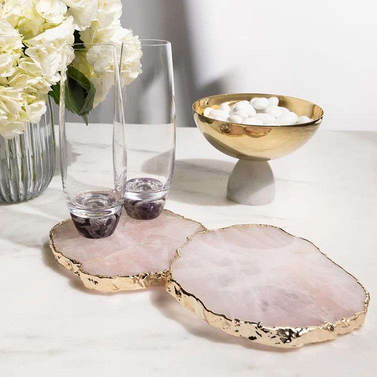 ANNA New York Entertainment 2 Piece Coaster Set