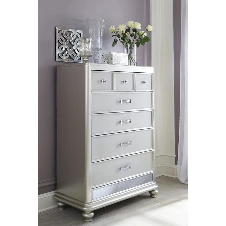 Coralayne 5 Drawer 38.75" W Chest