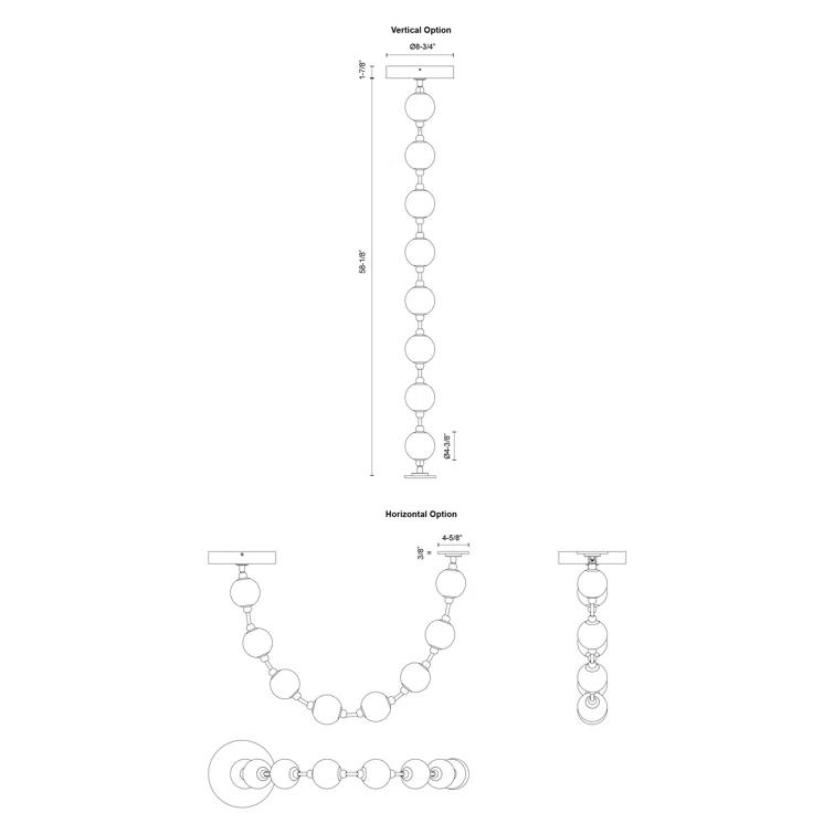 Marni 8 - Light Unique/Statement Pendant