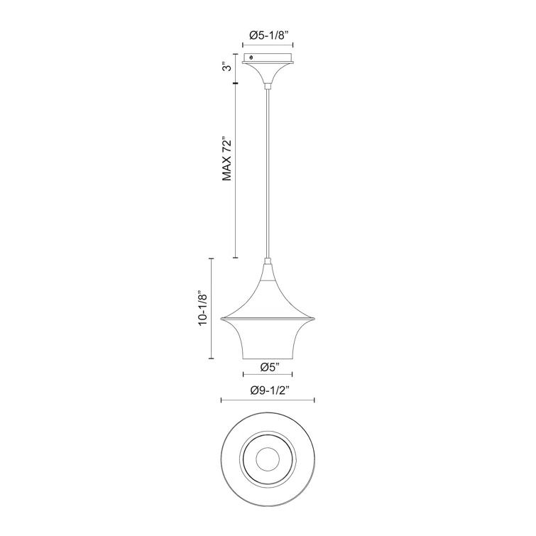 Alexia 1 - Light Single Pendant