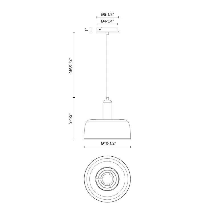 Adriano 1 - Light Single Pendant