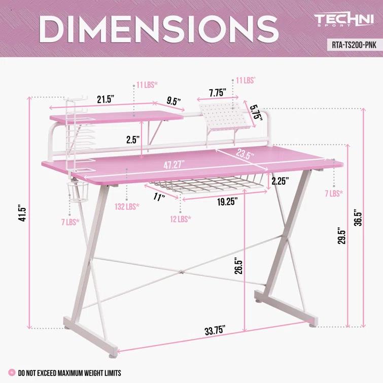 Carbon Gaming Desk