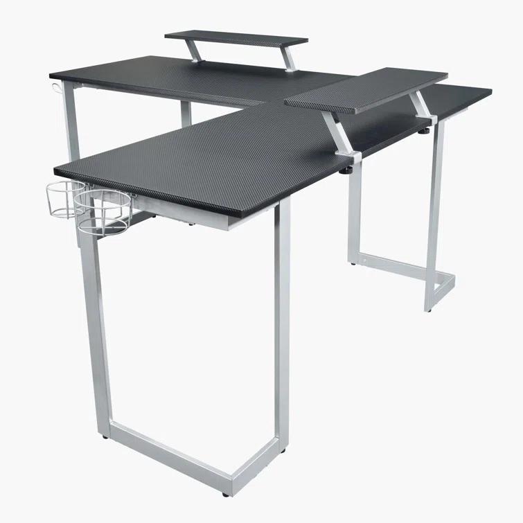 L-Shaped Metal Base Accent