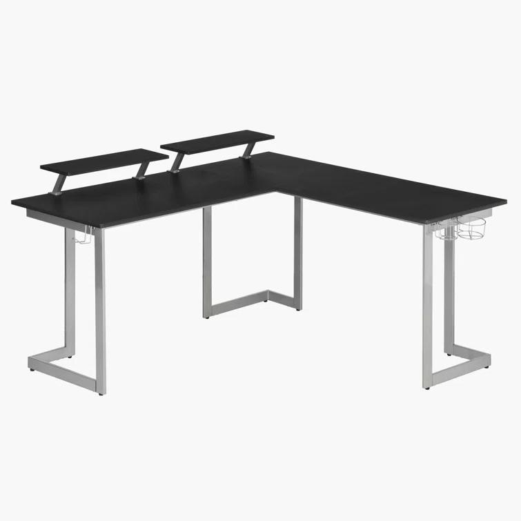 L-Shaped Metal Base Accent