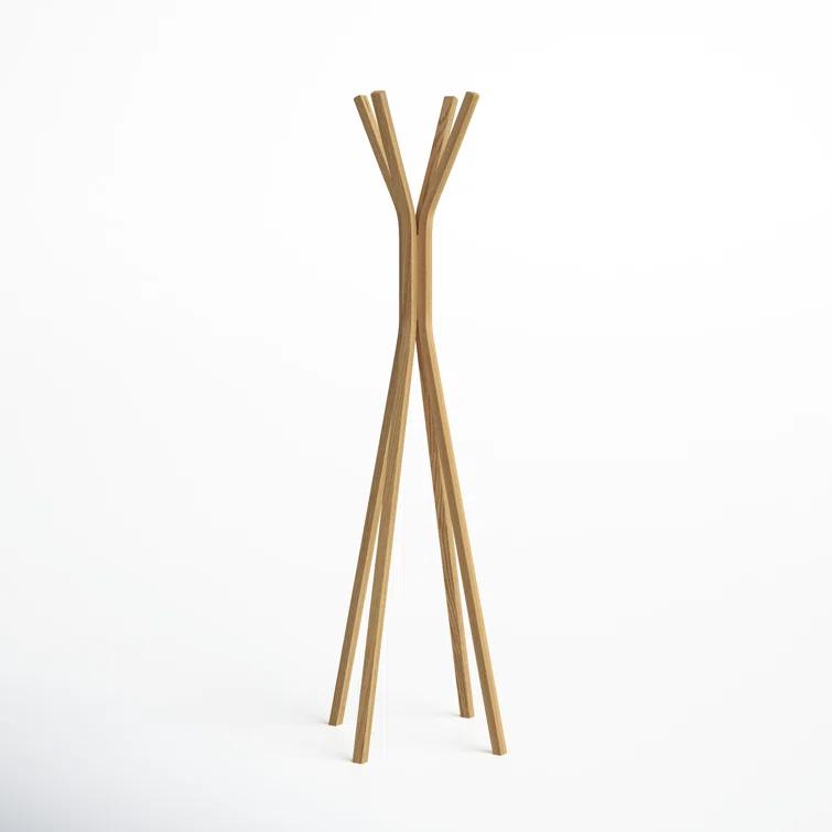 Glynis 4 - Hook Freestanding Coat Rack