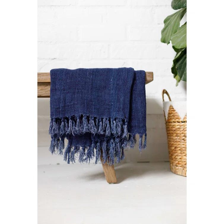 Pom Pom At Home Montauk Handmade Throw Blanket