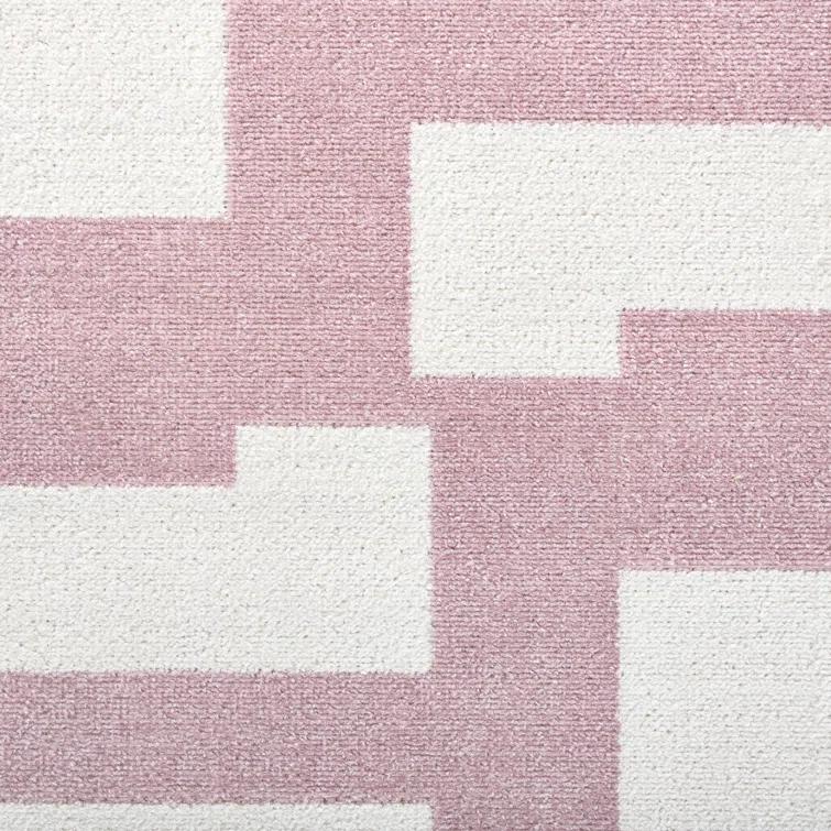 TOMMY BAHAMA Isla Coastal Geo Indoor Outdoor Area Rug Purple/Ivory