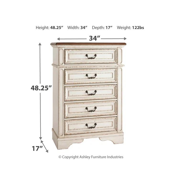 Kelly Clarkson Home Hayley 34'' W 5 - Drawer Dresser