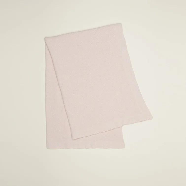 Simple Knitted Throw Blanket