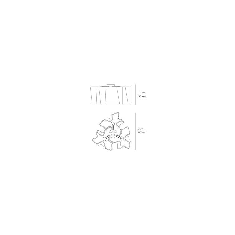 Logico Single Semi Flush Mount