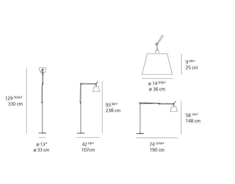 Tolomeo Mega Floor Lamp