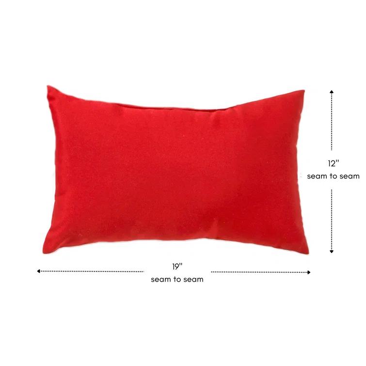 Indoor/Outdoor Reversible Throw Pillow