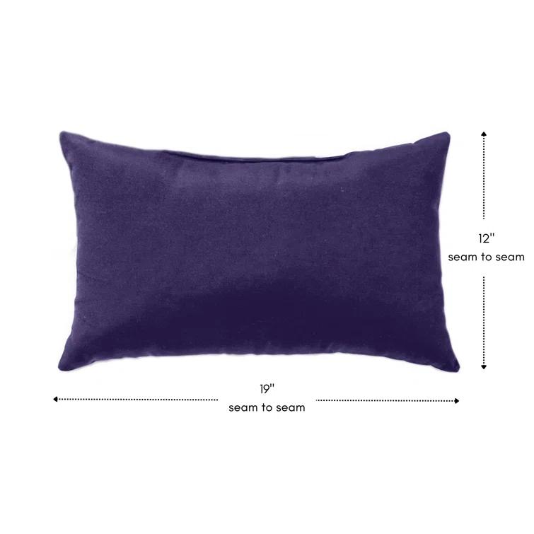 Indoor/Outdoor Reversible Throw Pillow