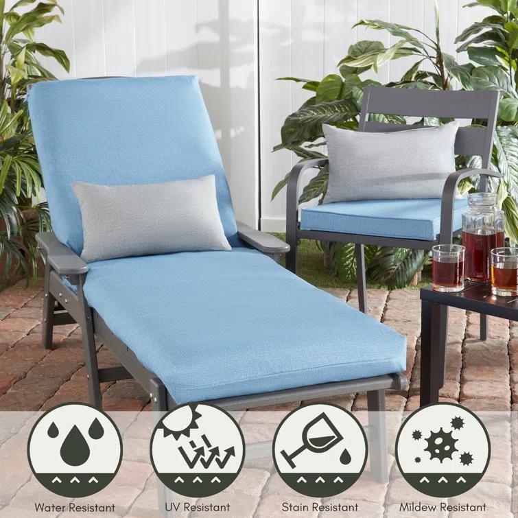 Indoor/Outdoor Reversible Throw Pillow