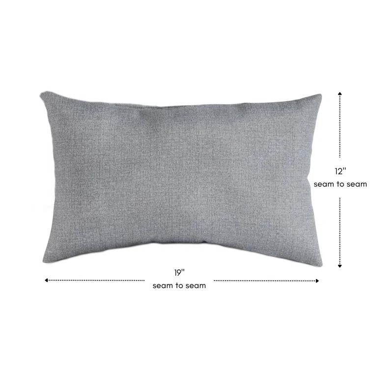 Indoor/Outdoor Reversible Throw Pillow