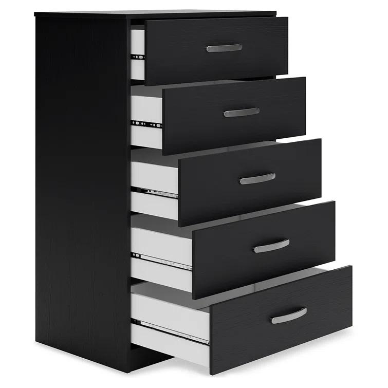 Latitude Run® Dymone 29.88'' W 5 - Drawer Dresser