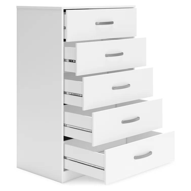 Latitude Run® Dymone 29.88'' W 5 - Drawer Dresser