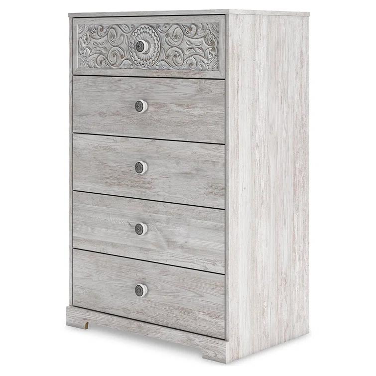 Ophelia & Co. Bedriye 29.88'' W 5 - Drawer Dresser