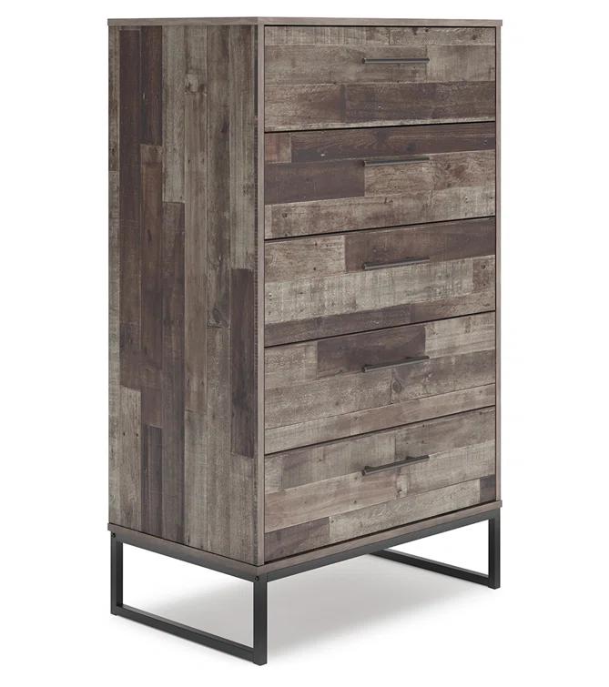 Neilsville 5 Drawer 29.88" W Chest