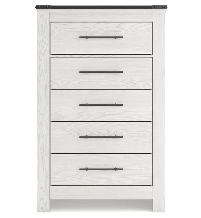 5 Drawer 34.25" W Chest