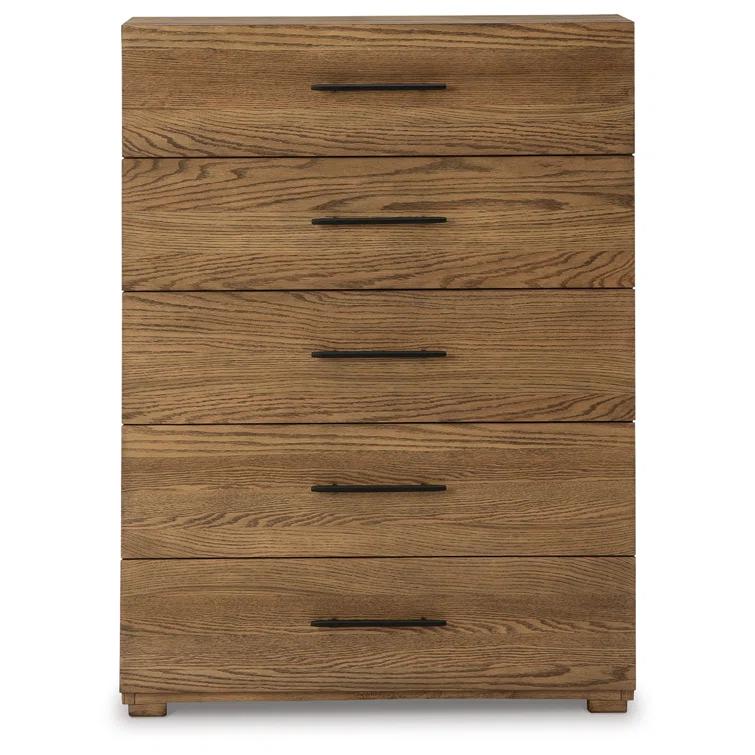 Loon Peak® Kalun 38'' W 5 - Drawer Dresser