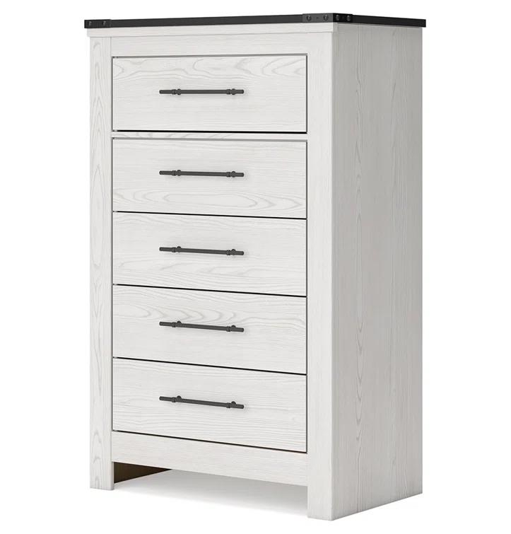 5 Drawer 34.25" W Chest