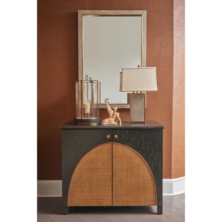 Kensington Wood Flat Wall Mirror