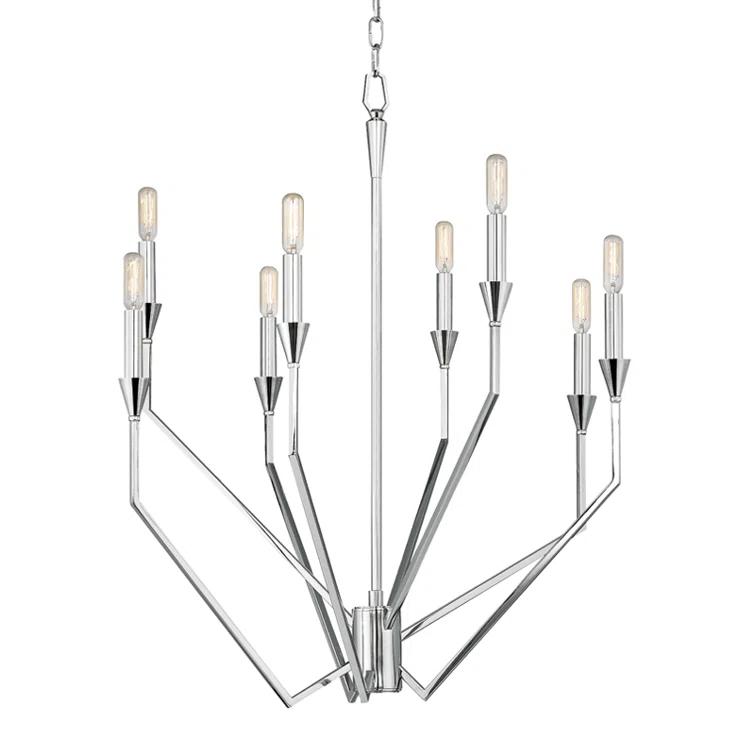 Archie 8 - Light Dimmable Classic / Traditional Chandelier
