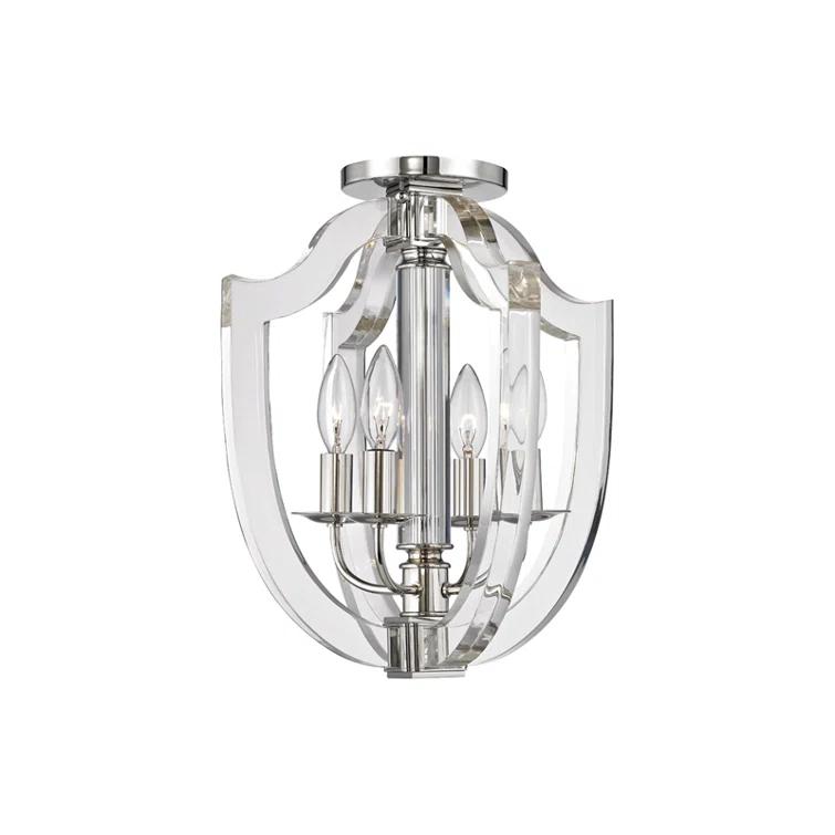 Arietta Acrylic Semi Flush Mount