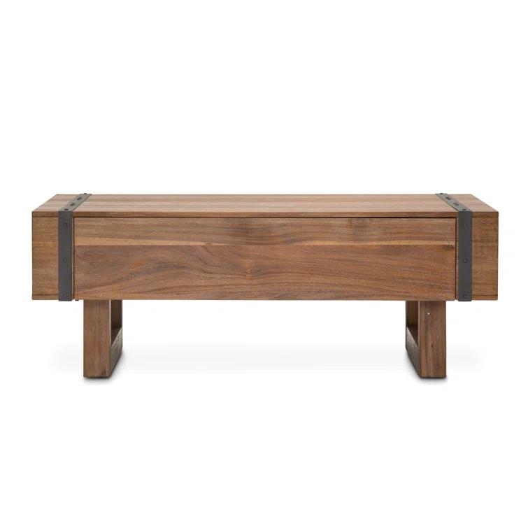 Brooklyn Walk Solid Wood Coffee Table