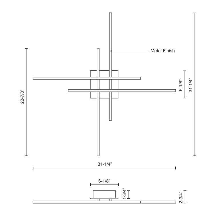 Vega LED Flush Mount