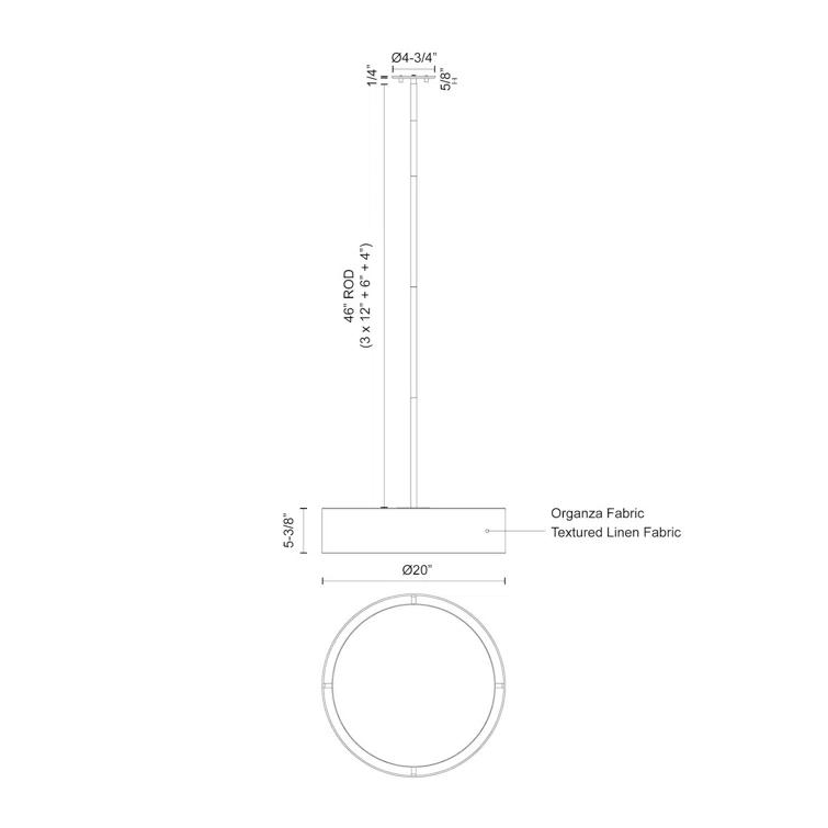 Dalton LED Pendant Light