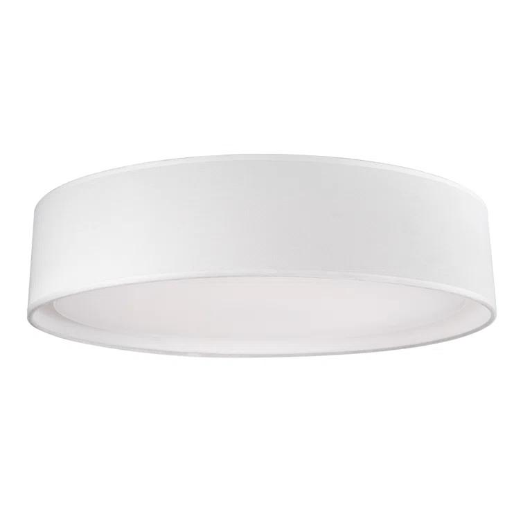Dalton Fabric LED Flush Mount