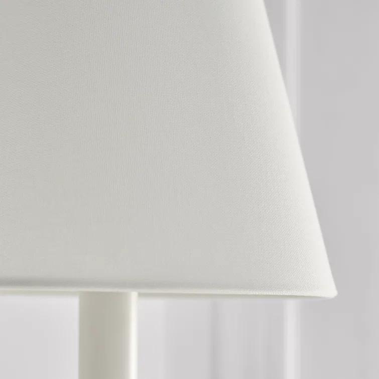 Aiden Large Tail Nickel Sconce, Dimmable Direct Wired, 32 in