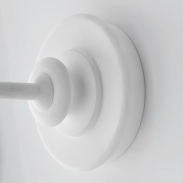 Piaf Plaster White Dimmable Iron LED Wall Sconce