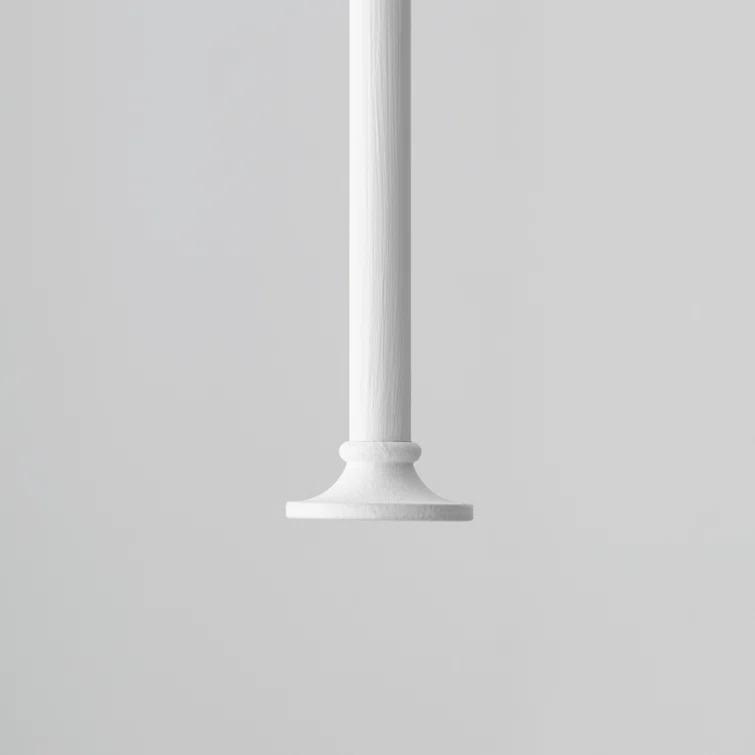 Piaf Plaster White Dimmable Iron LED Wall Sconce