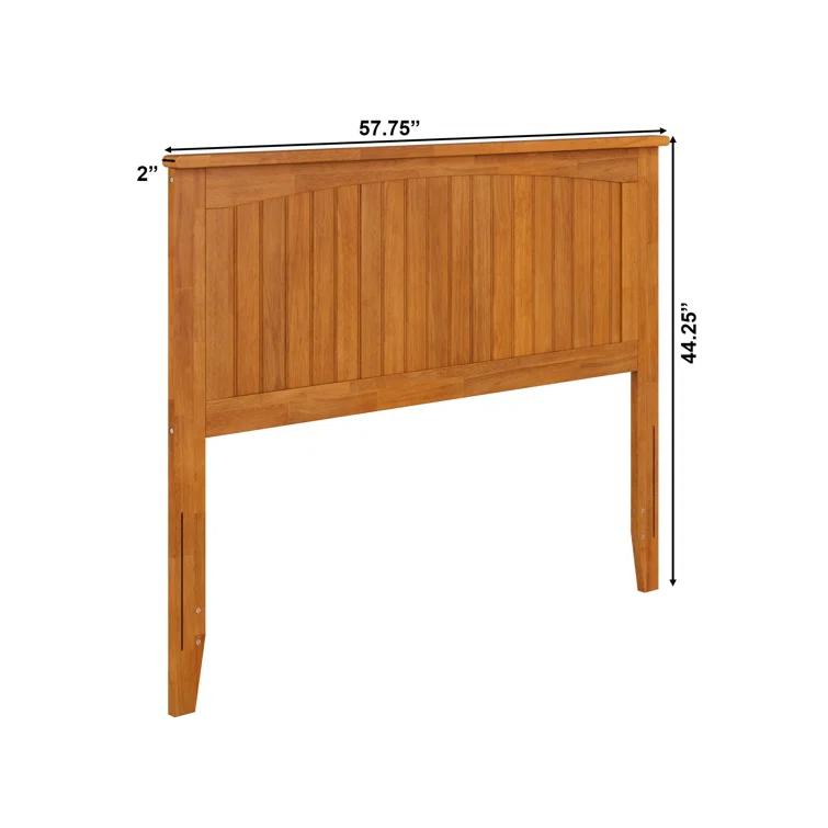 Kindig Solid Wood Coastal Cottage Panel Headboard