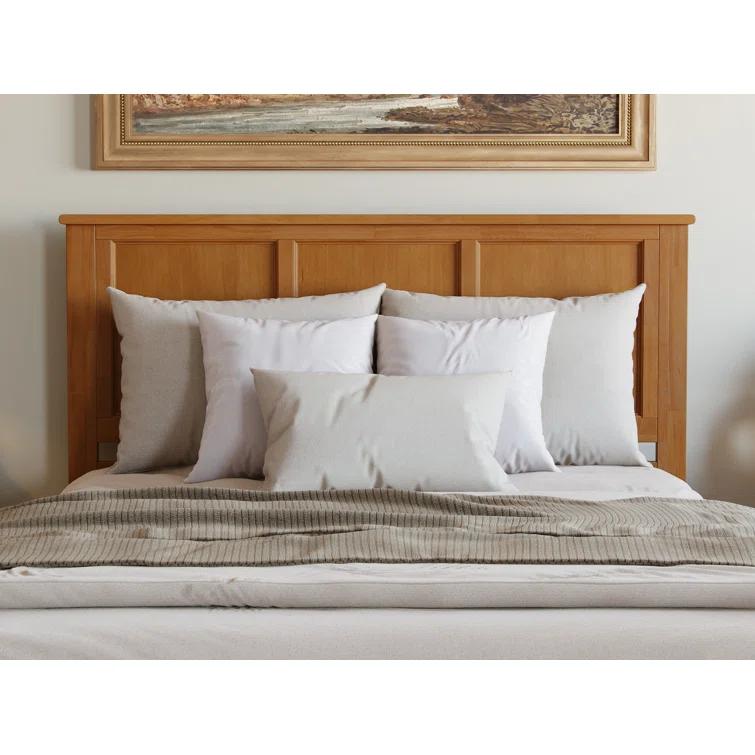 AFI Furnishings Madison Solid Wood Platform Bed with Matching Footboard & Storage Drawers