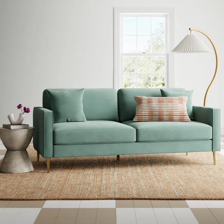 Highland 72" Square Arm Sofa