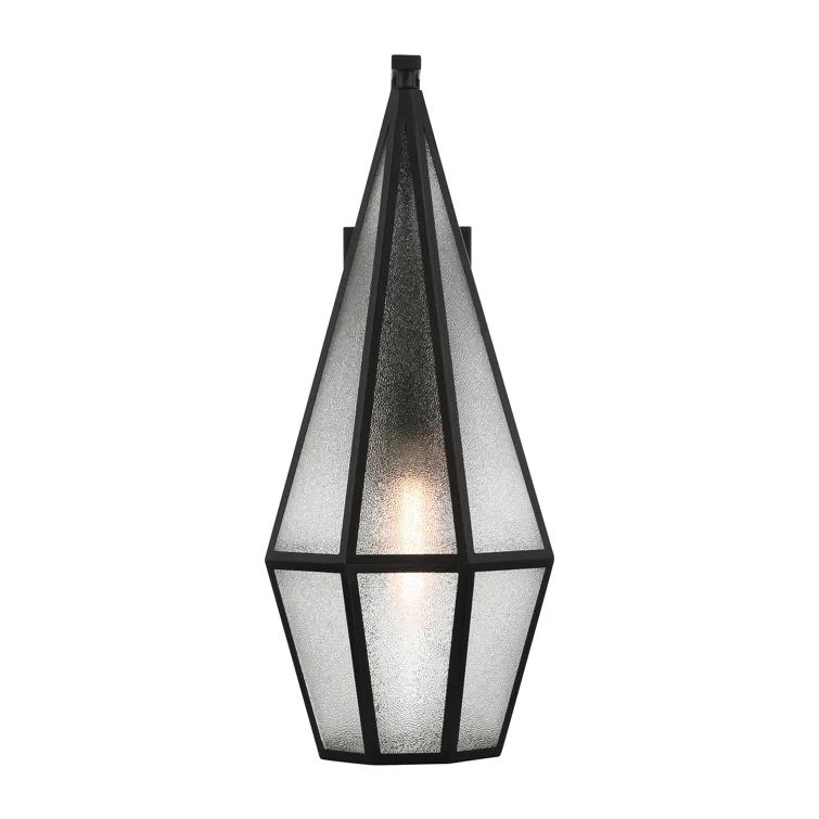 Savoy House Savoy House Peninsula 1-Light Outdoor Wall Lantern in Matte Black
